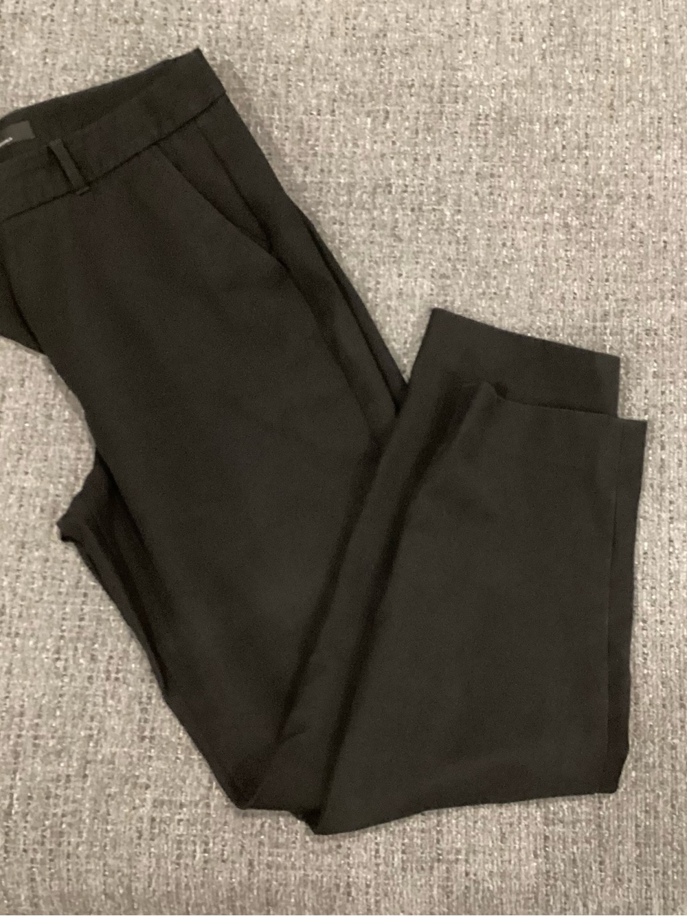 White House Black Market Black Cropped Dress Pants